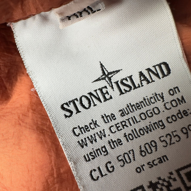 A/W 19 Stone Island Crinkle Reps NY Down Jacket - Coral