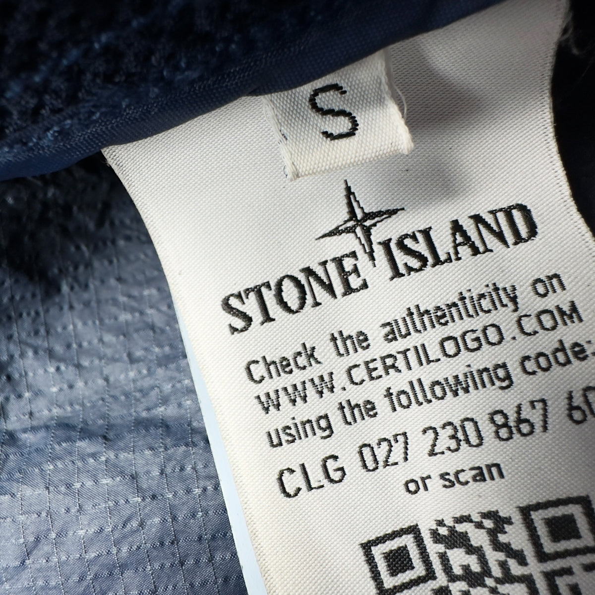 S/S 19 Stone Island Nylon Metal Watro Ripstop Windbreaker Jacket - Navy