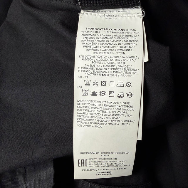 S/S 20 Stone Island Ghost Overshirt - Black