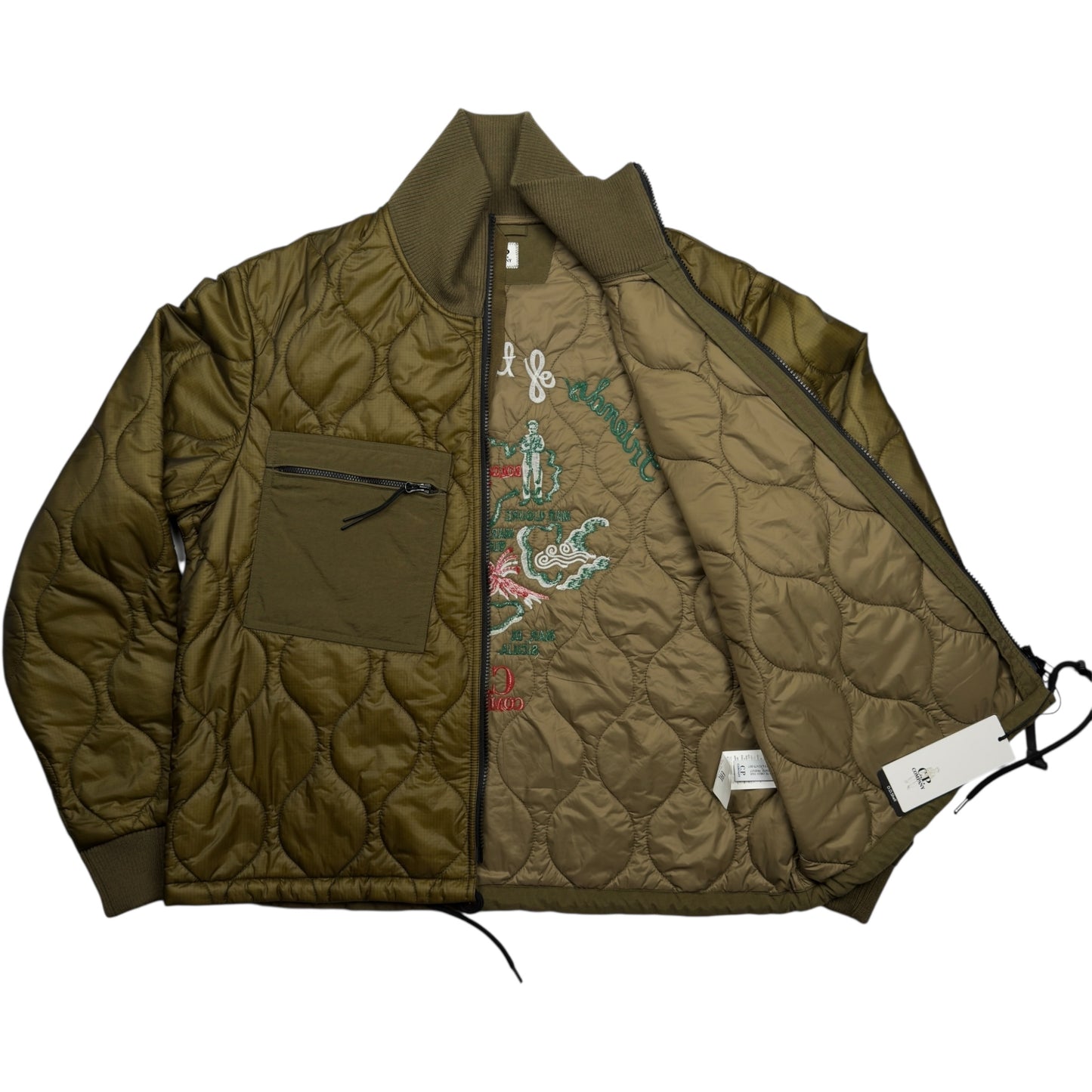 C.P. Company Friends And Family DD Shell Quilted Jacket