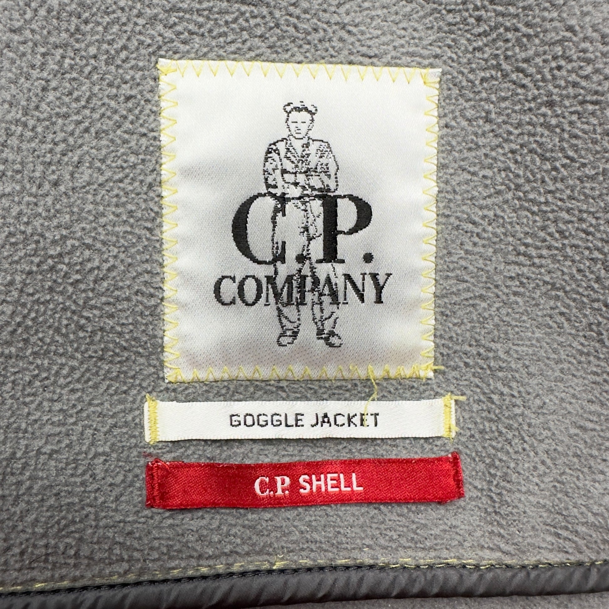 C.P. Company Soft Shell Goggle Jacket - Yellow