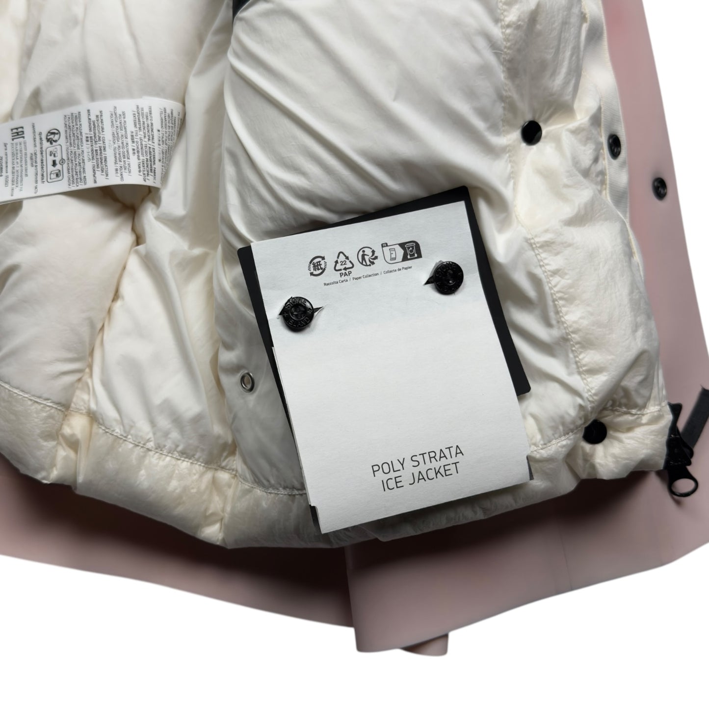 A/W 23 Stone Island Poly Strata Ice Jacket