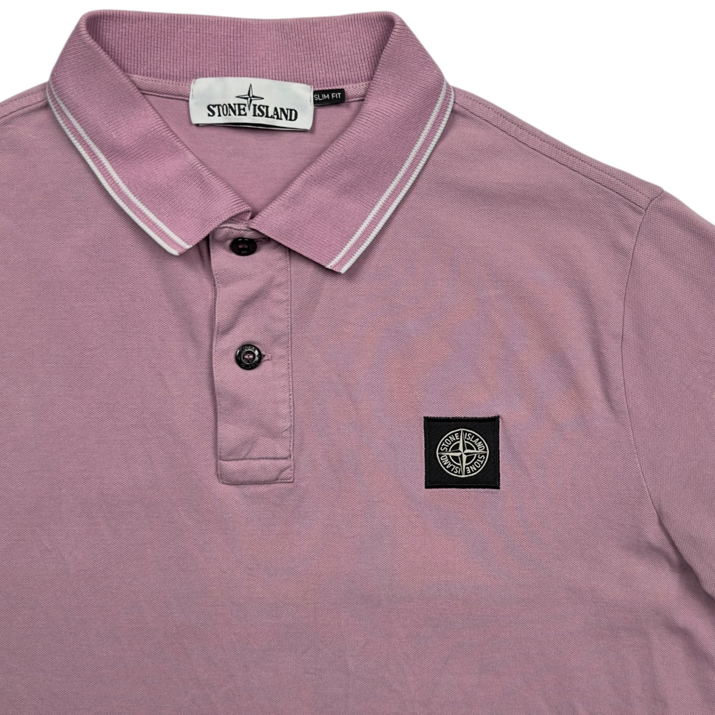 Stone Island Polo Shirt - Pink