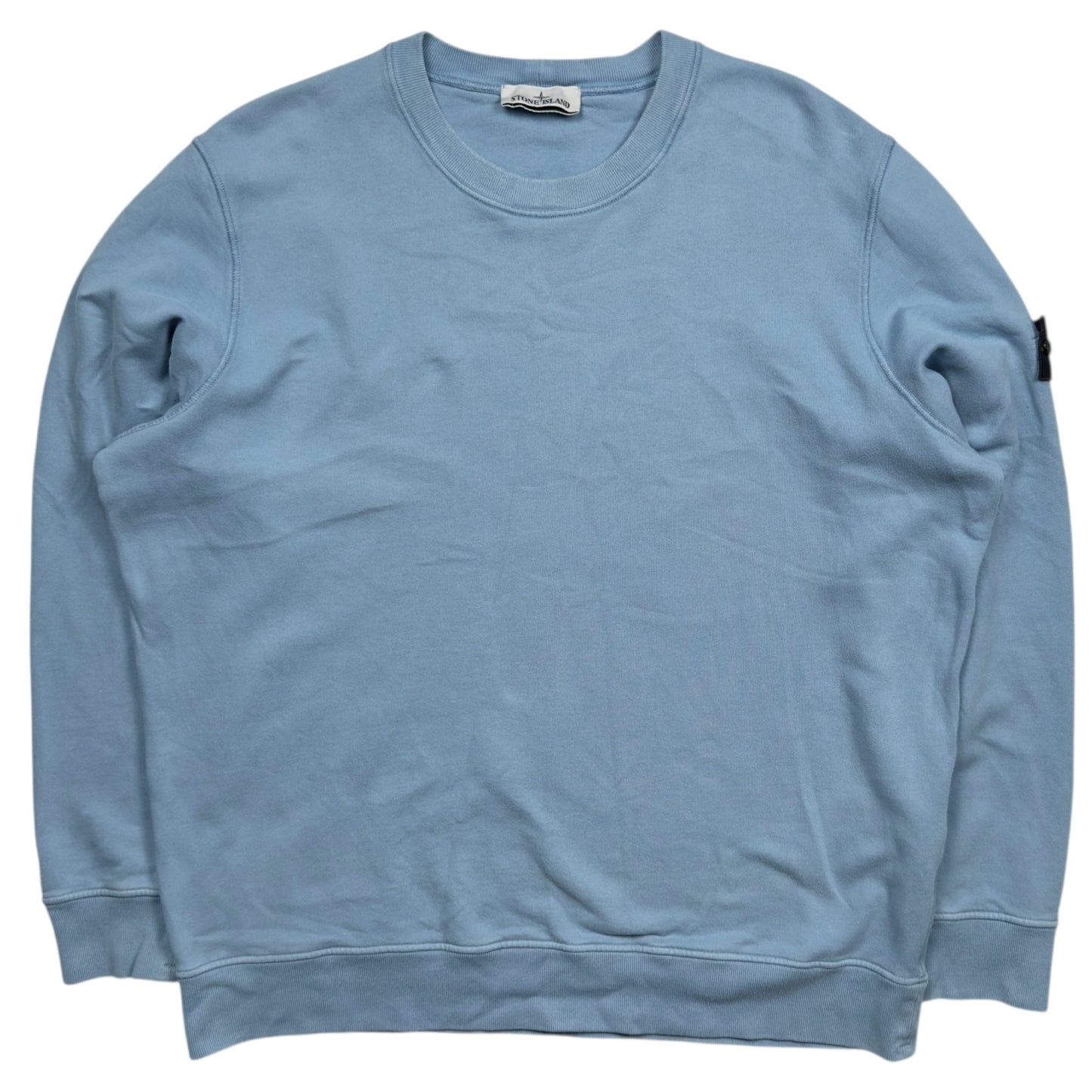 A/W 22 Stone Island Crewneck Sweater - Baby Blue