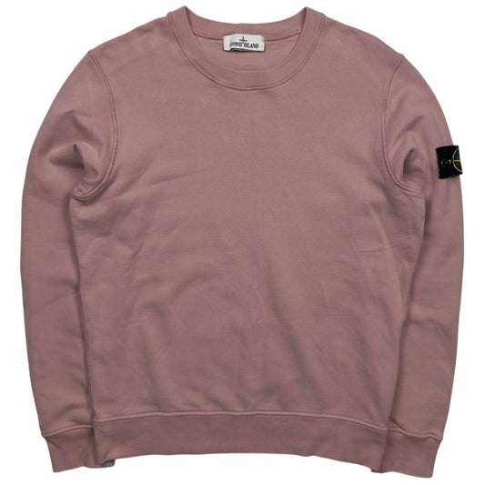 A/W 22 Stone Island Crewneck Sweater - Dusty Pink