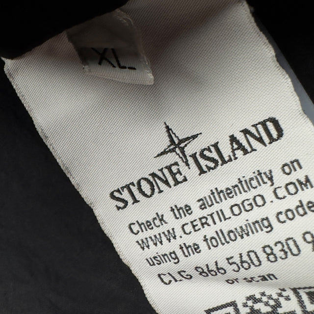 S/S 16 Stone Island Nylon Metal Overshirt - Black