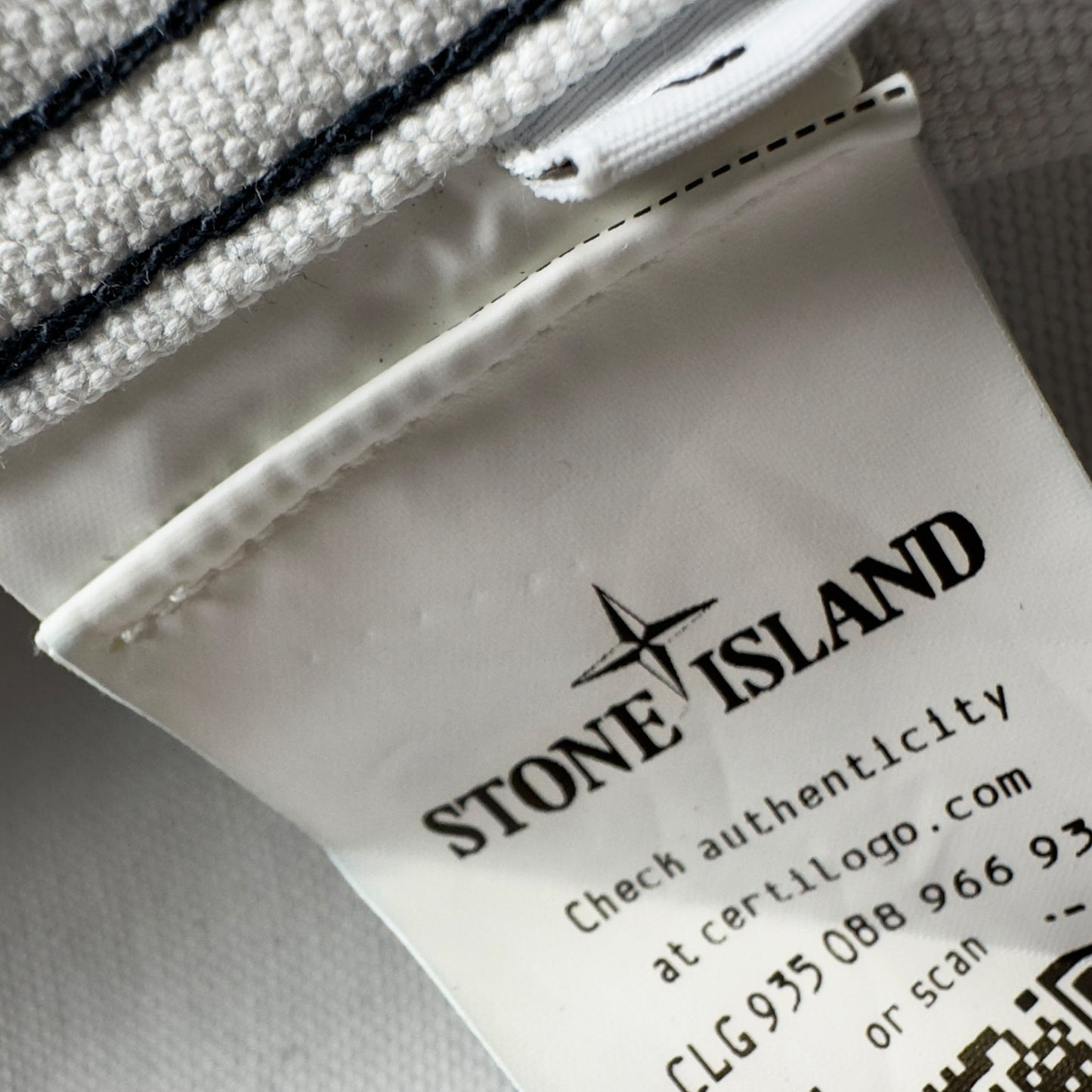 A/W 23 Stone Island Marina Plated Cotton Canvas - Navy