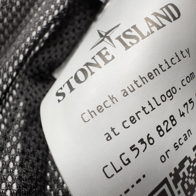 S/S 20 Stone Island Skin Touch Nylon TC with Polartec Alpha Bomber Jacket - Black