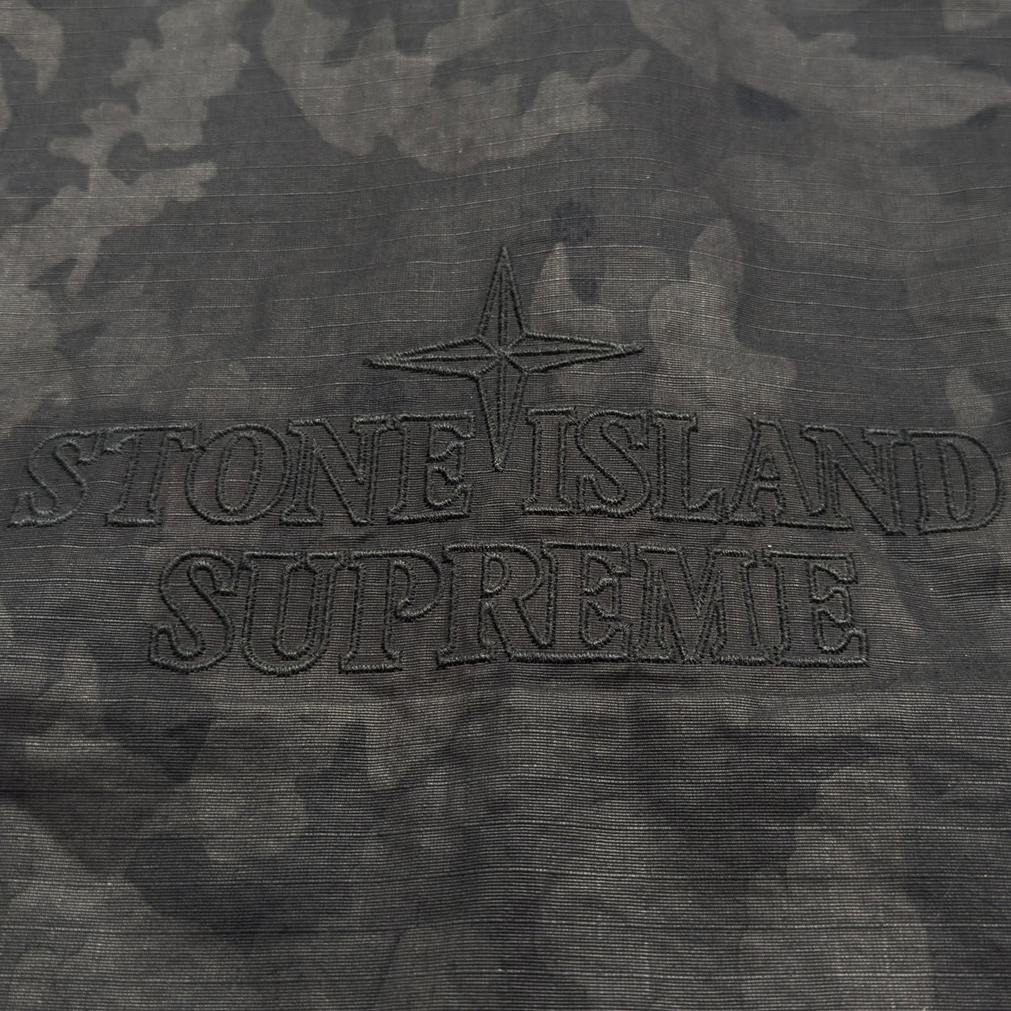 S/S 22 Stone Island x Supreme Cotton Ripstop Ice Jacket Camouflage