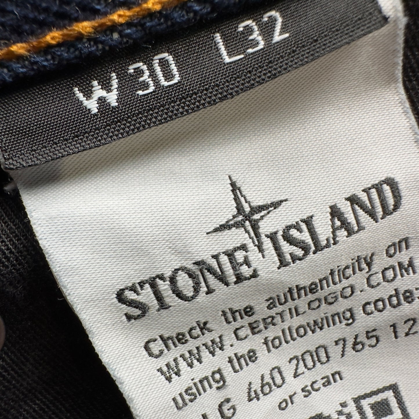S/S 18 Stone Island Dark Wash Skinny Fit Jeans