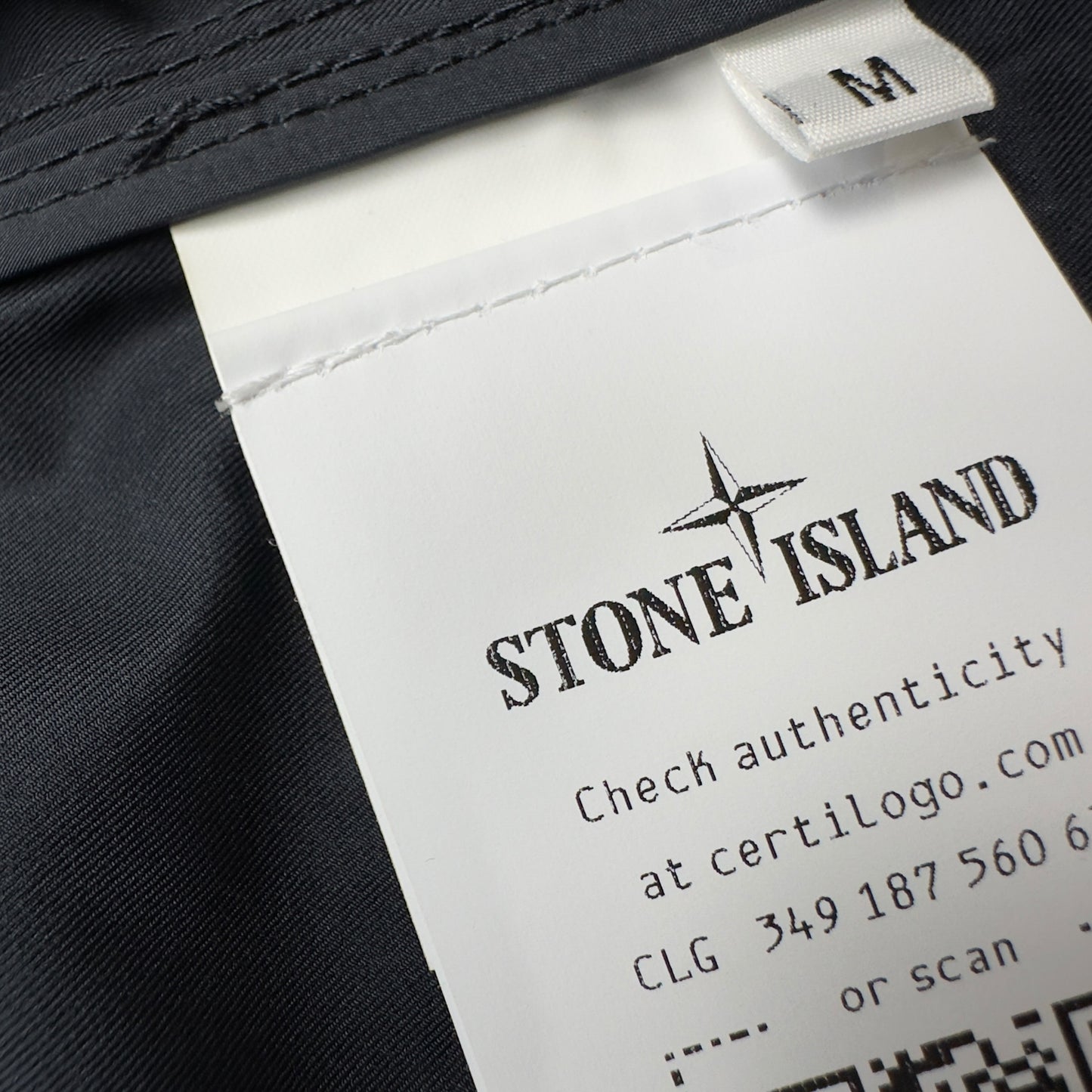S/S 25 Stone Island Micro Twill Car Coat - Navy Blue