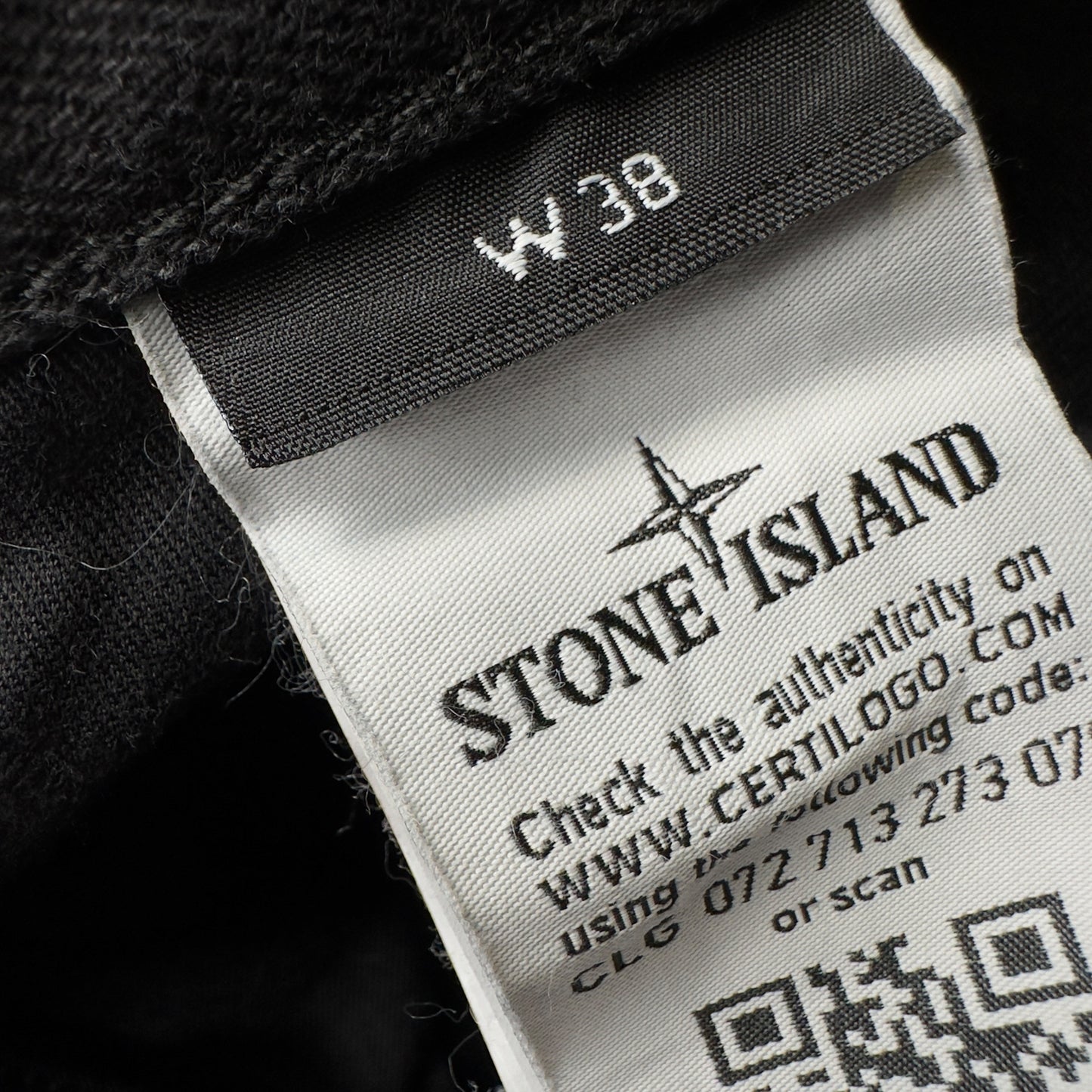 S/S 17 Stone Island Black Denim Jeans