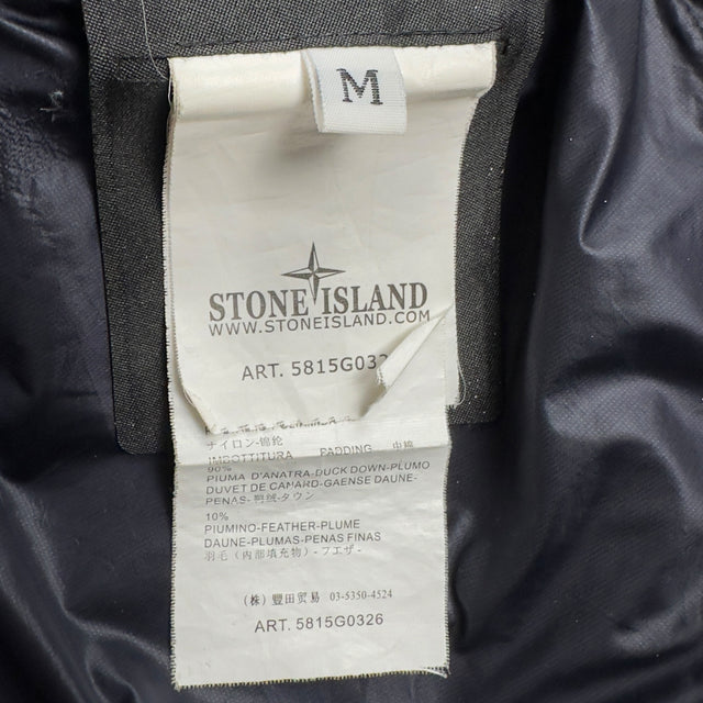 S/S 13 Stone Island Micro Rip Stop 7 Den Down Puffer Gilet - Navy