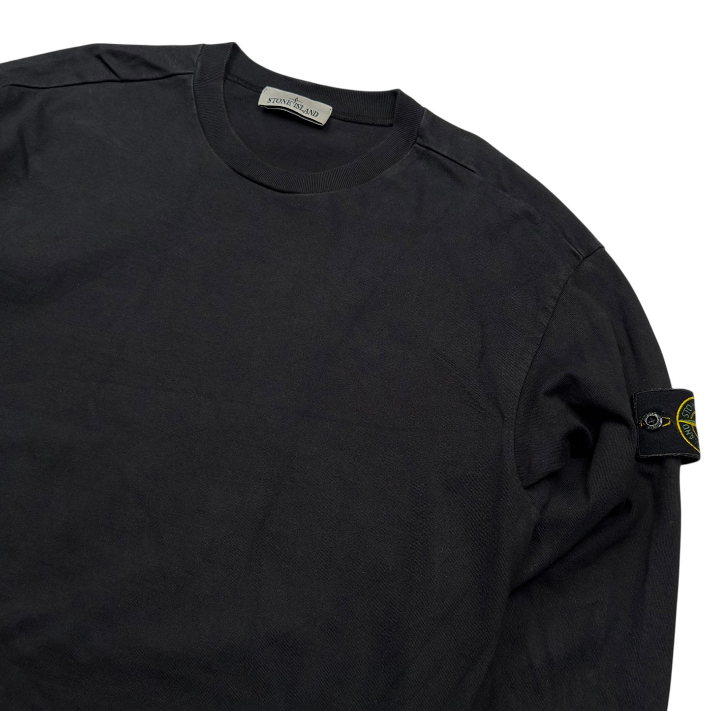 Stone Island Lightweight Cotton Sweater - Black