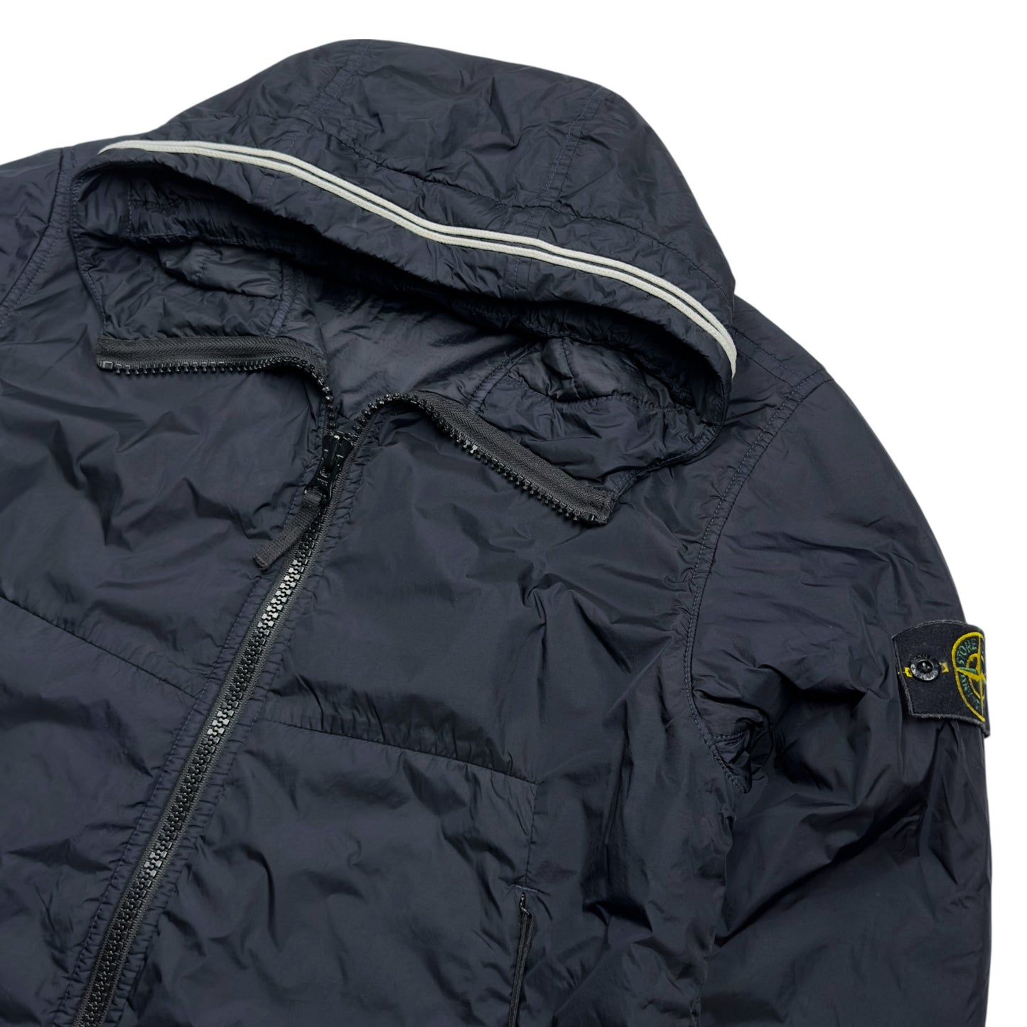 A/W 20 Stone Island Crinkle Reps R-NY with Primaloft Jacket - Navy