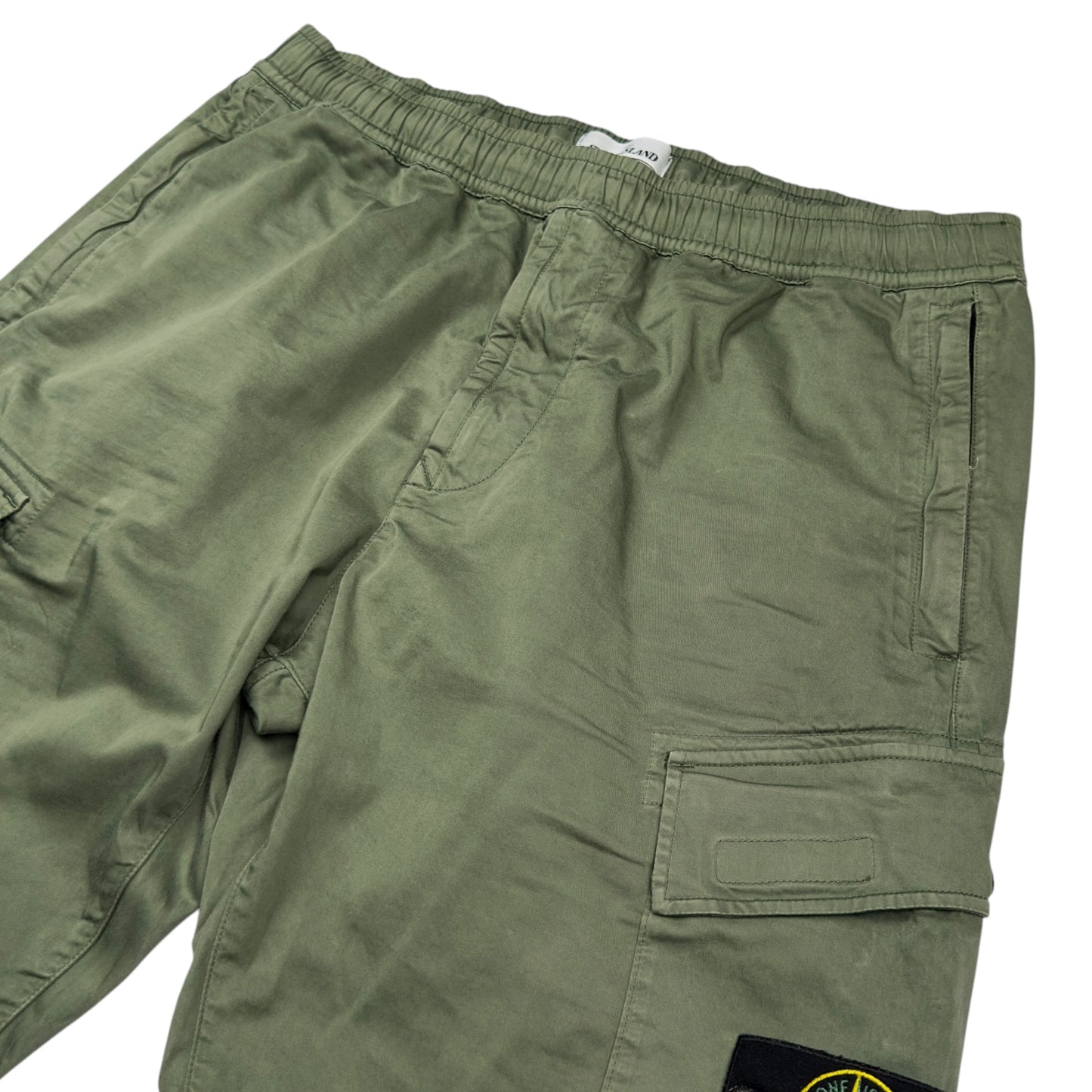 A/W 21 Stone Island Cargo Trousers - Olive Green