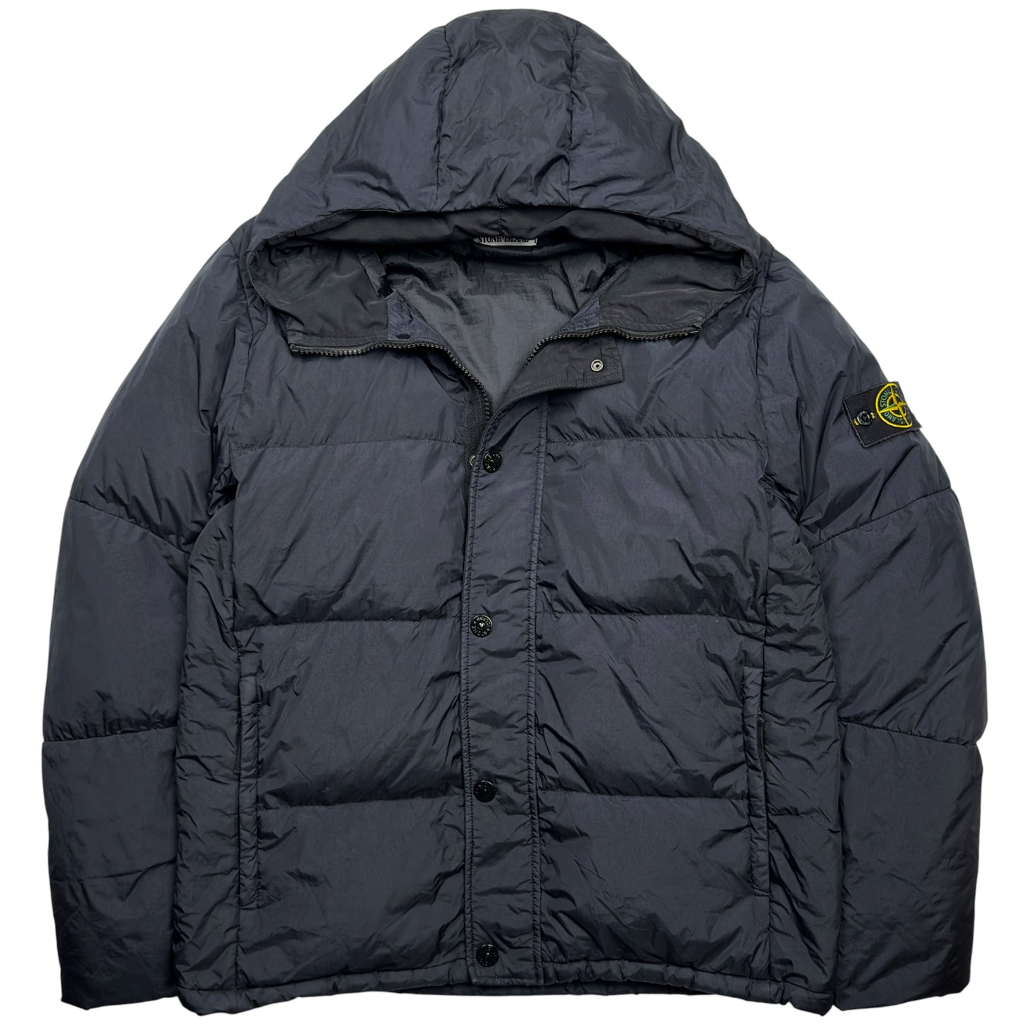 A/W 15 Stone Island Crinkle Reps NY Down Puffer Jacket - Navy