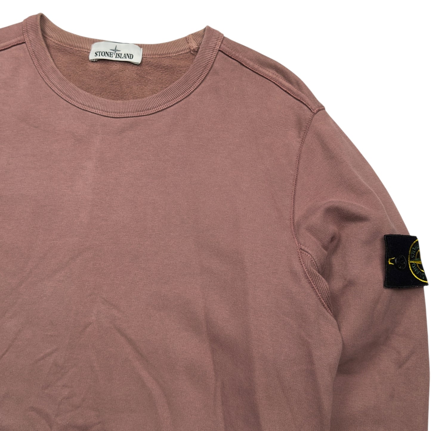 A/W 18 Stone Island Crewneck Sweater - Dusty Pink
