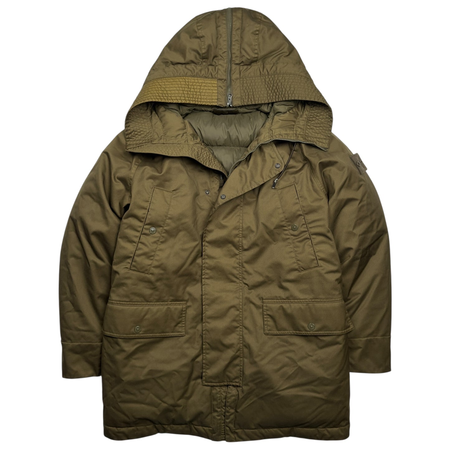 A/W 24 Stone Island Performance Twill Wool Down TC Ghost Parka Jacket