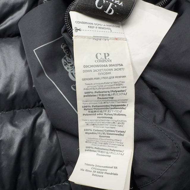 C.P. Company Micro M Down Jacket - Black