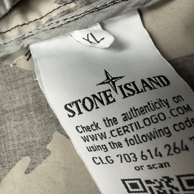 S/S 15 Stone Island Reverse Colour Process Raso Gommato Trench Coat