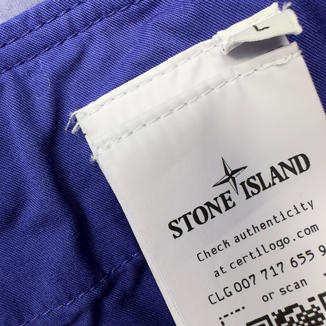 S/S 22 Stone Island Aggressive Gommato Jacket - Blue