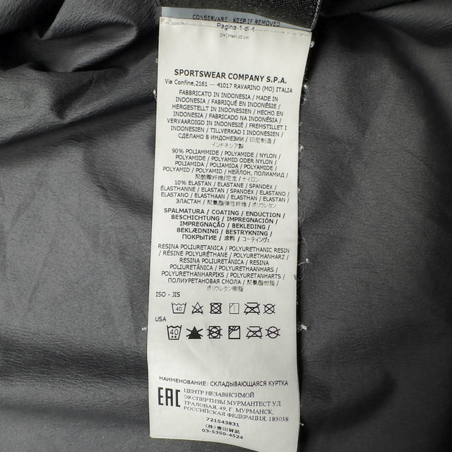 S/S 20 Stone Island Skin Touch Nylon TC - Black