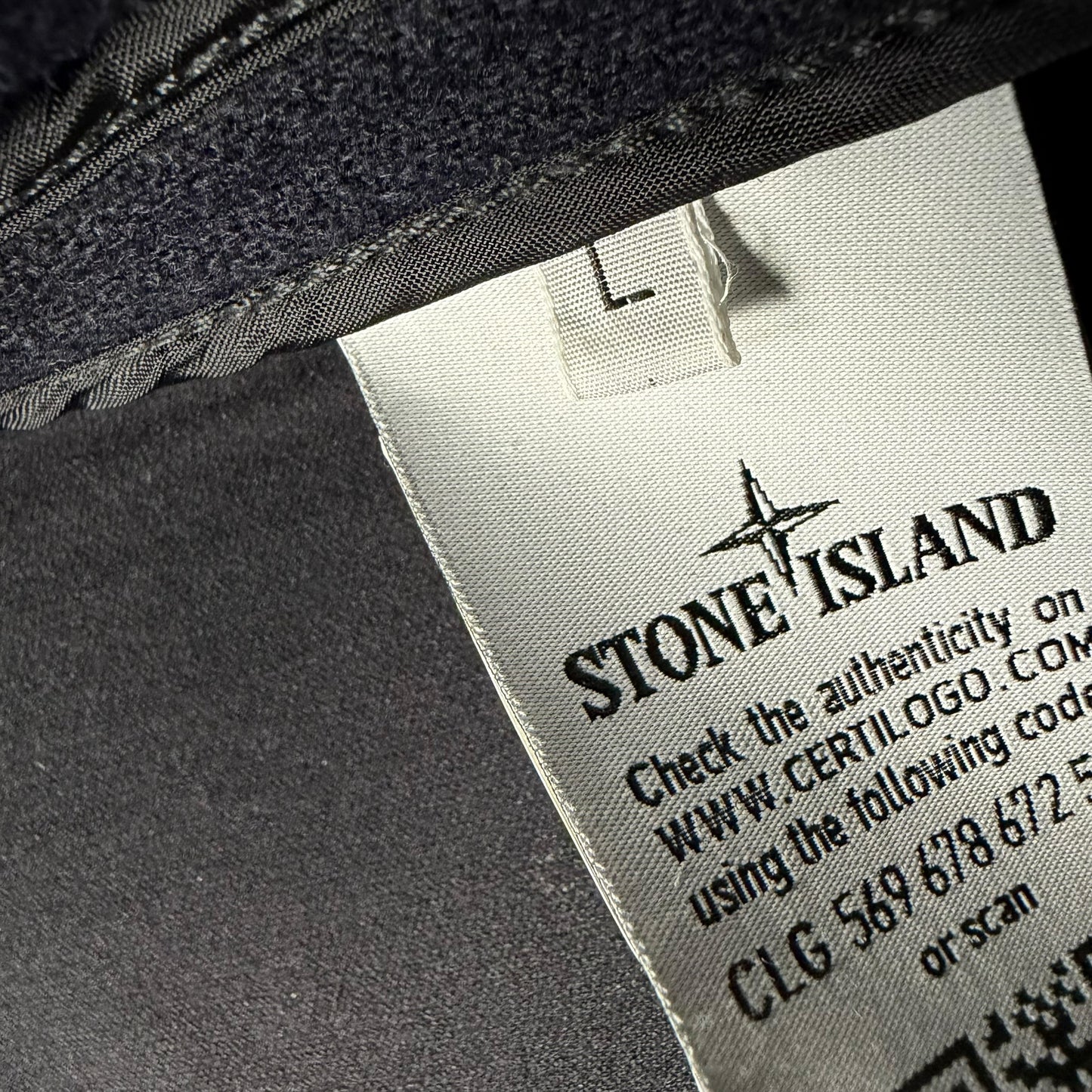 A/W 18 Stone Island Panno R 4L Stretch Parka Jacket - Navy