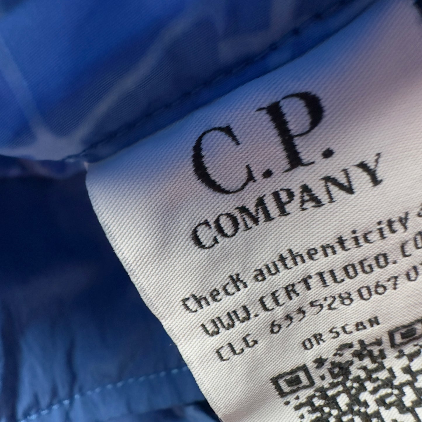 C.P. Company Camo Net Overshirt - Blue