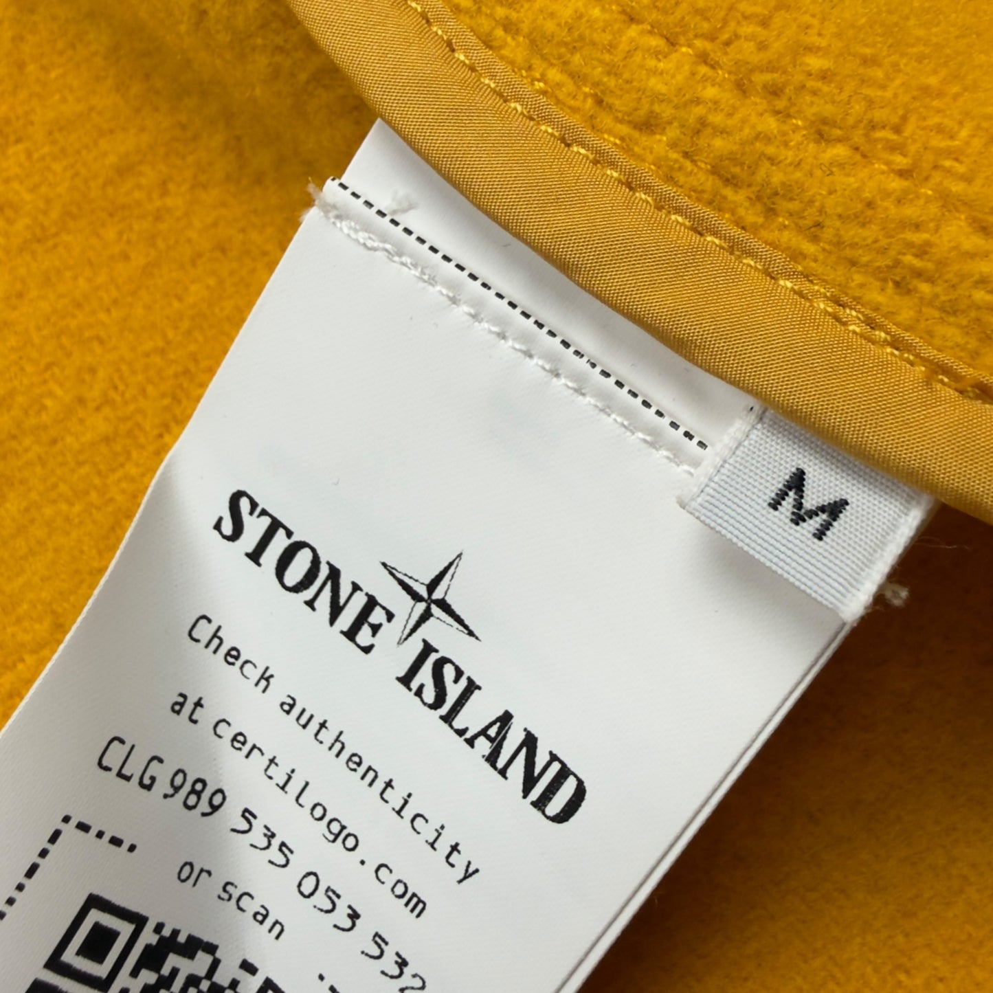 A/W 22 Stone Island Panno Militare + Righe Reflective Jacket
