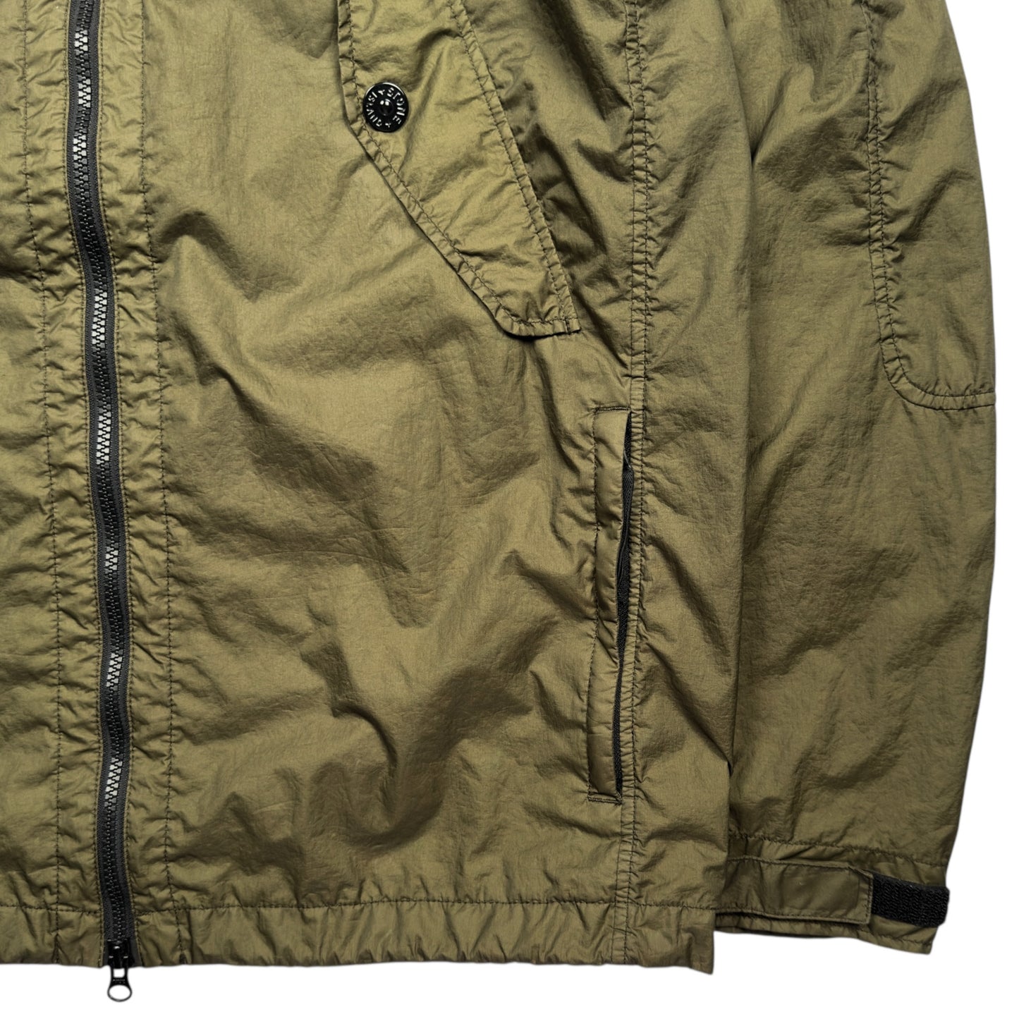 S/S 18 Stone Island Membrana 3L TC Jacket - Khaki