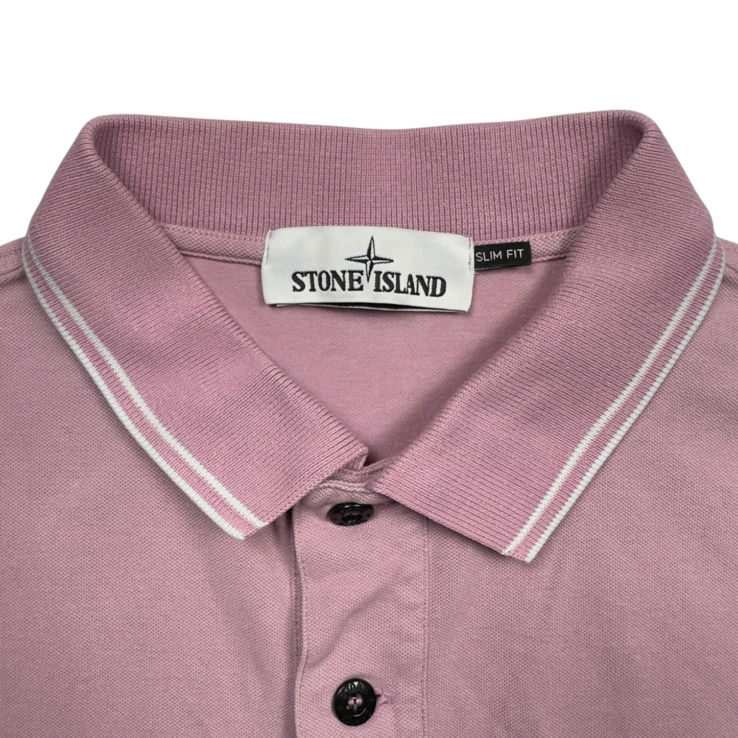 Stone Island Polo Shirt - Pink