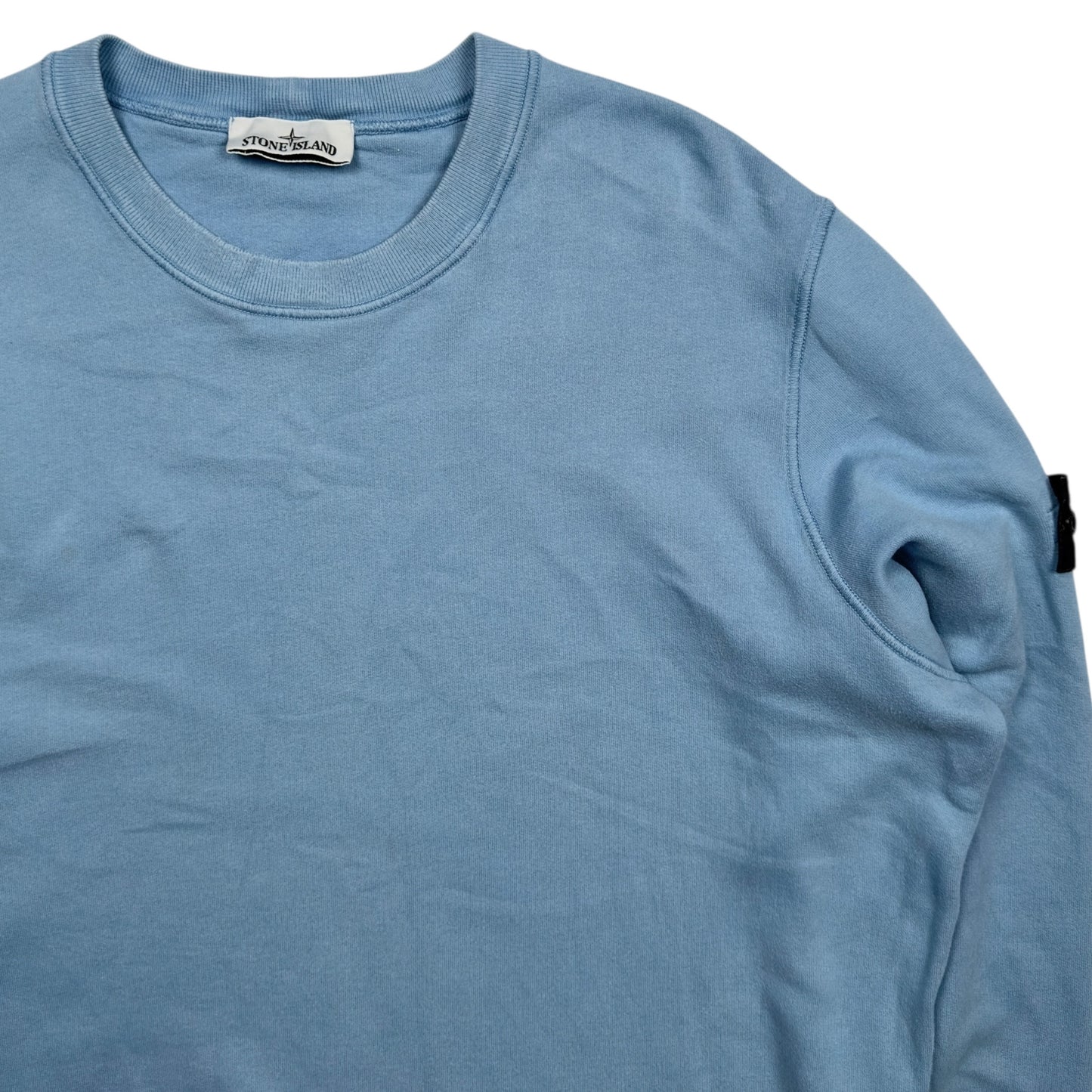 A/W 22 Stone Island Crewneck Sweater - Baby Blue
