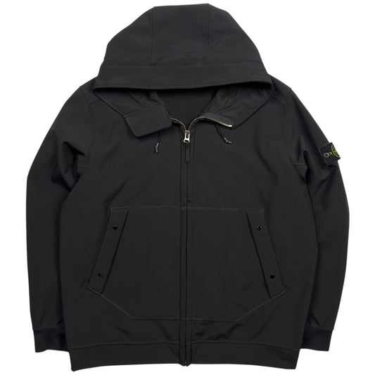 A/W 20 Stone Island Soft Shell R Jacket - Black