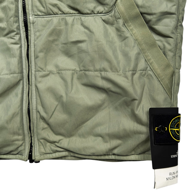 S/S 25 Stone Island Run Proof Nylon Mesh TC - Sage Green