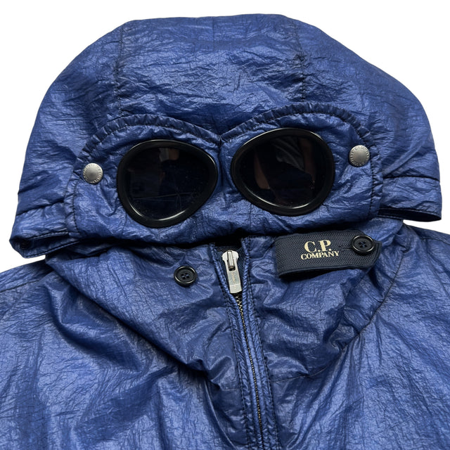 C.P. Company Lightweight Padded Goggle Jacket - Navy