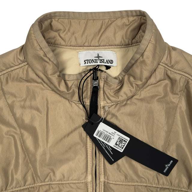 S/S 25 Stone Island Run Proof Nylon Mesh TC Jacket - Desert