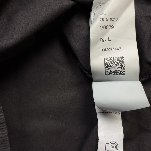 S/S 23 Stone Island Supima Cotton Twill Stretch-TC Overshirt - Black