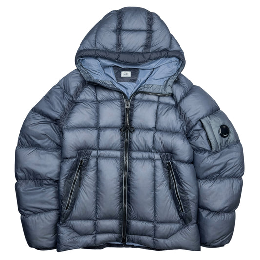 C.P. Company D.D. Shell Ripstop Down Puffer Jacket – Steel Blue