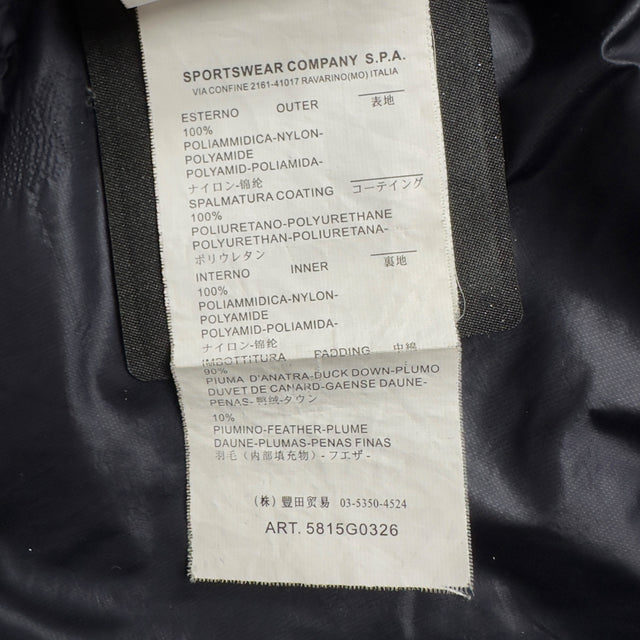 S/S 13 Stone Island Micro Rip Stop 7 Den Down Puffer Gilet - Navy