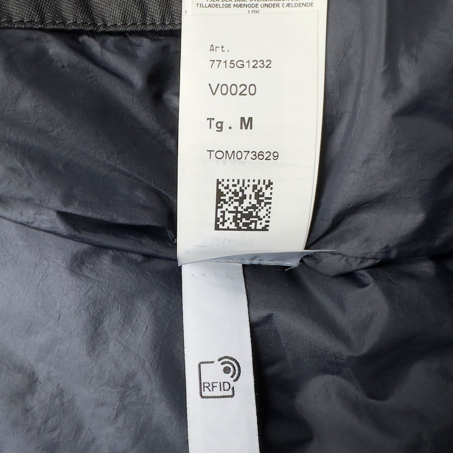 A/W 22 Stone Island Naslan Light Watro Down TC Gilet - Navy