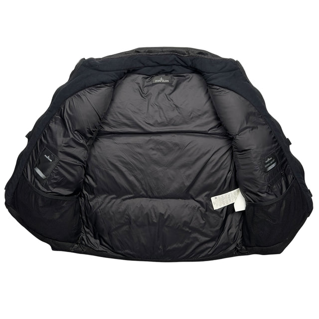 A/W 22 Stone Island Shadow Project Textile Non Woven Poly Down Gilet
