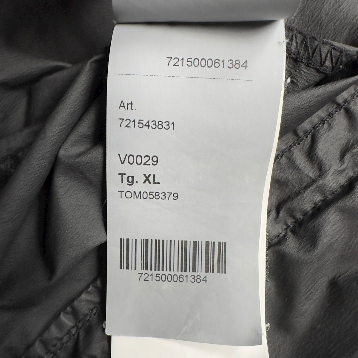 S/S 20 Stone Island Skin Touch Nylon TC - Black