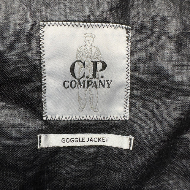 C.P. Company X Clarks Lino Wax Goggle Jacket - Black