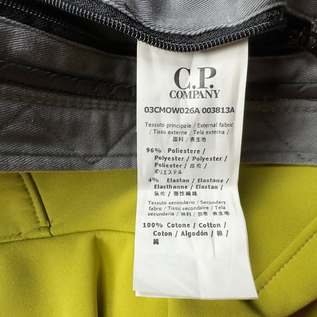 C.P. Company Soft Shell Goggle Jacket - Yellow