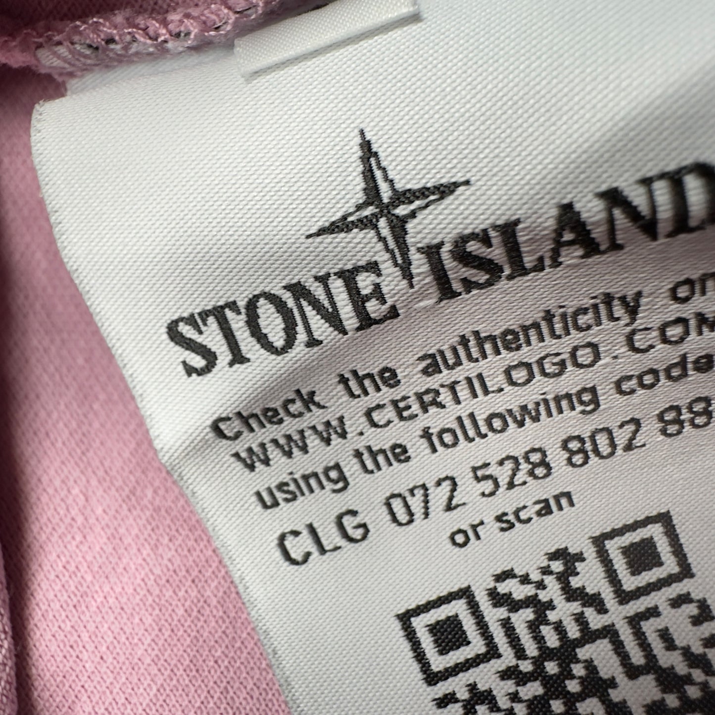 Stone Island Polo Shirt - Pink