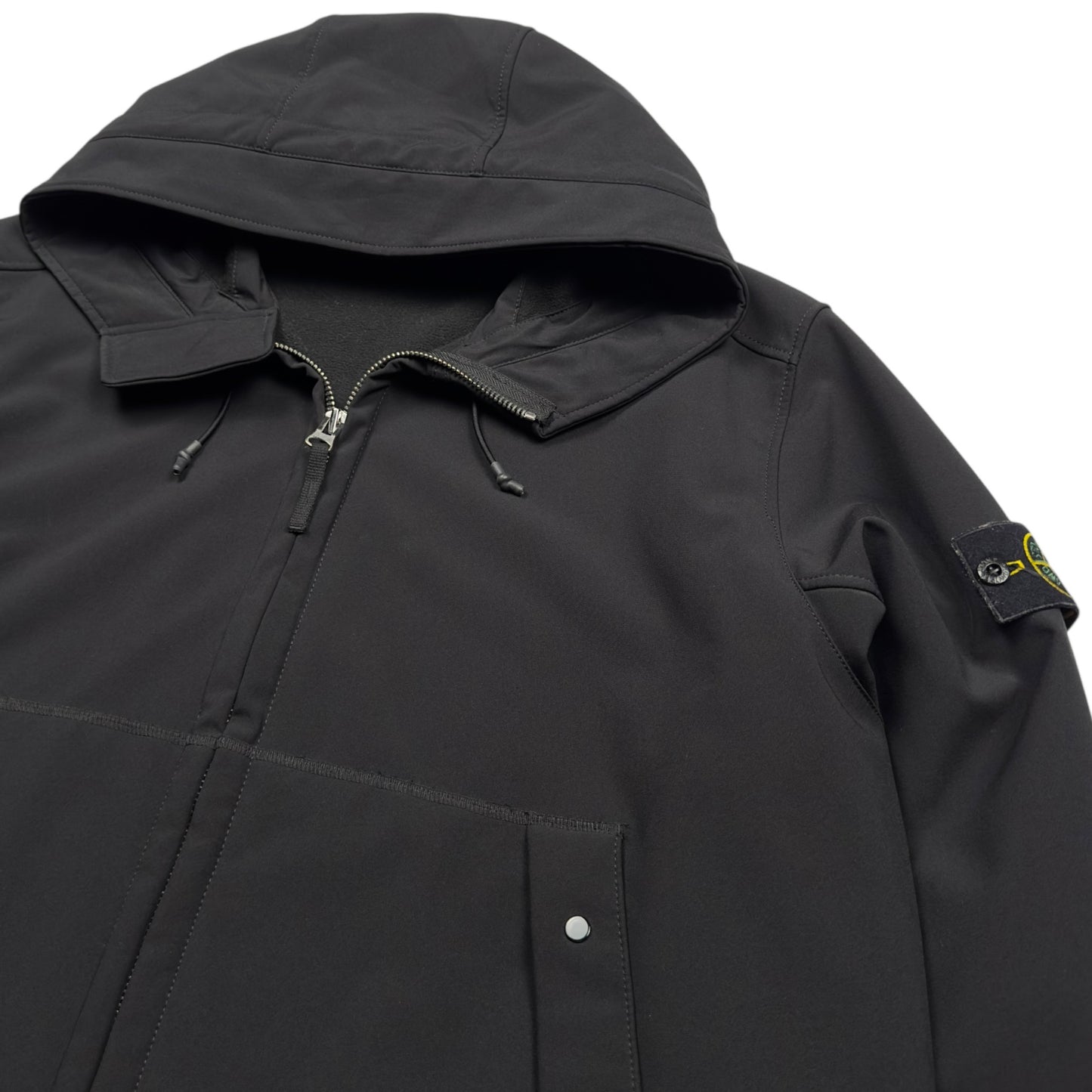 A/W 20 Stone Island Soft Shell R Jacket - Black