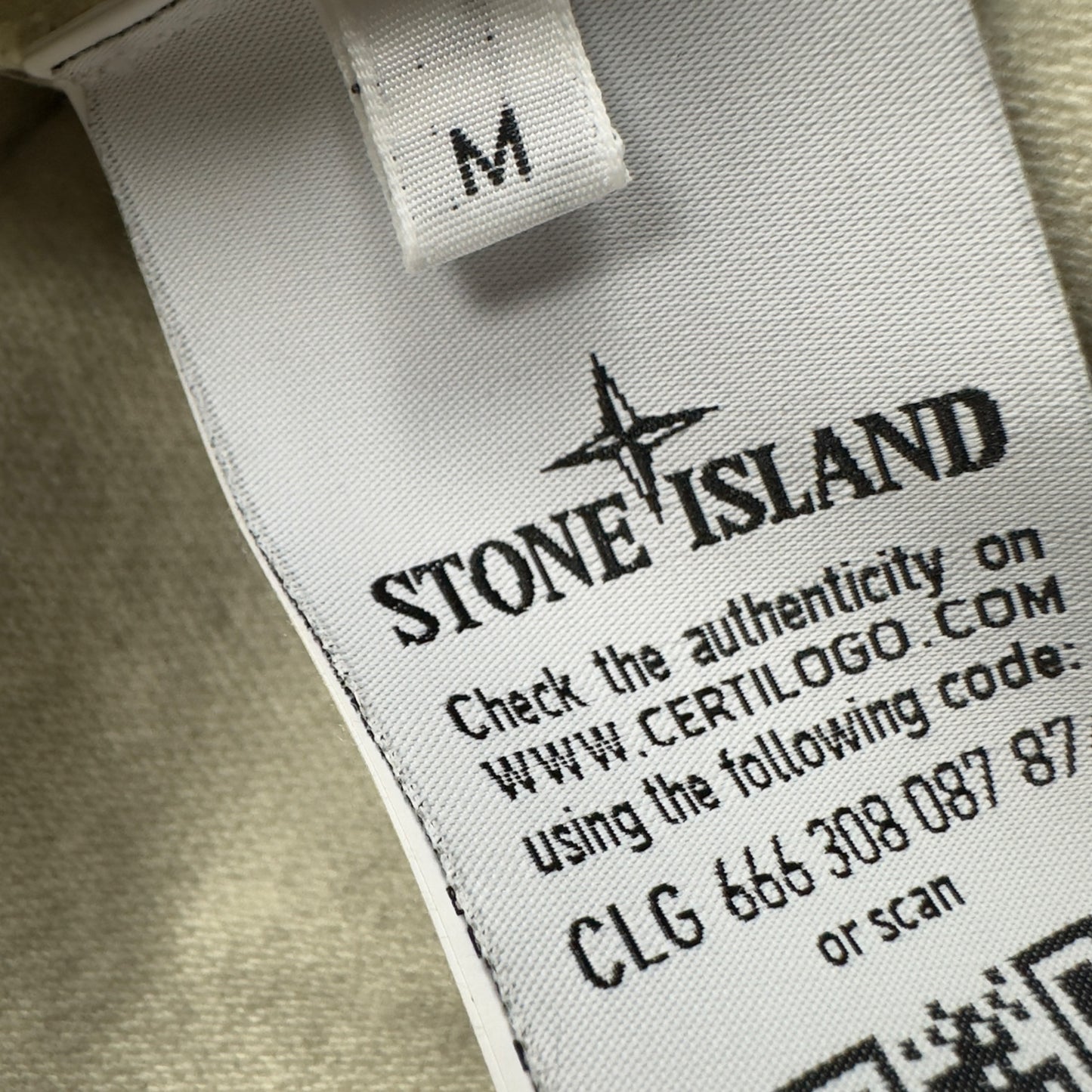 A/W 20 Stone Island Laser Camo Dust Treated Sweater