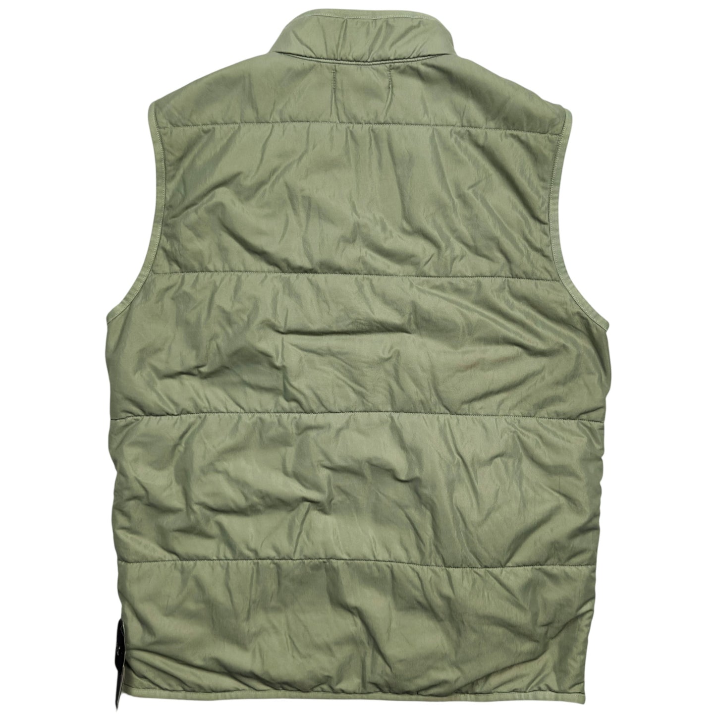 S/S 25 Stone Island Run Proof Nylon Mesh TC - Sage Green