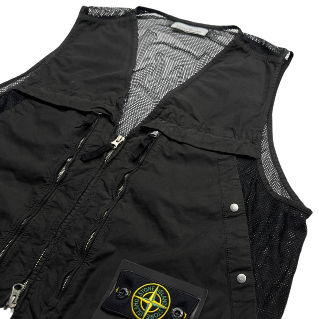 A/W 24 Stone Island David Light TC with Poly Net Vest
